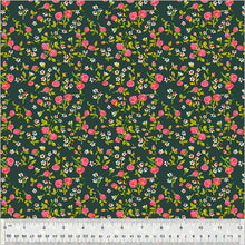 Load image into Gallery viewer, Heather Ross by Hand, Mousy Floral in Pasture, by Heather Ross for Windham Fabrics, per half-yard