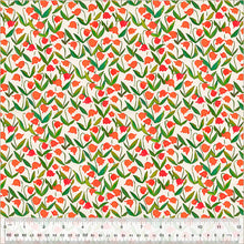 Load image into Gallery viewer, Heather Ross by Hand, Flowerbed in Cotton, by Heather Ross for Windham Fabrics, per half-yard