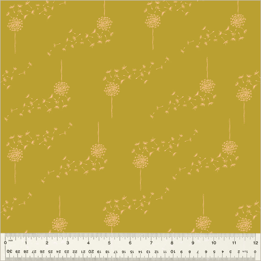 Moonlit by Jennifer Moore / Monaluna, Wish in Brass, per half-yard