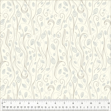 Forest Tales, Gust in Ivory, per half-yard