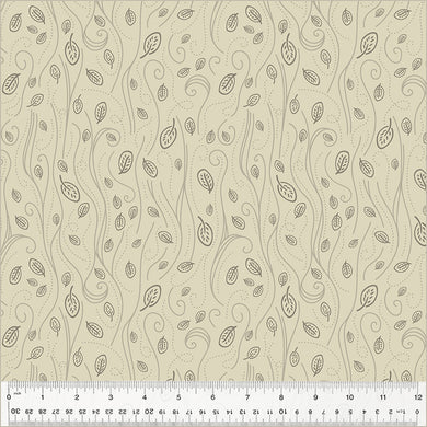 Forest Tales, Gust in Khaki, per half-yard