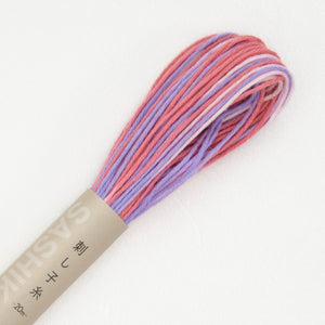 Olympus Sashiko Thread - 7 Variegated Colours (20m skein), Select Colour