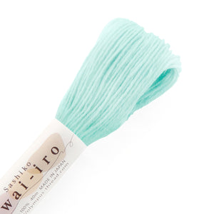 Olympus Sashiko Thread - 20 Awai-iro Pastel Colours (40m skein), Select Colour