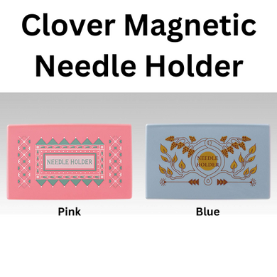 Clover Magnetic Needle Holder, Select Colour (Pink or Blue)