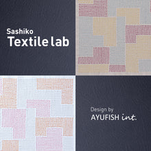 Load image into Gallery viewer, Olympus Sashiko Textile Lab Hana-Fukin Sampler - Flow (Select Colour)