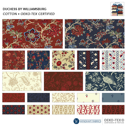 BUNDLE (Select Size): Duchess by Williamsburg, 20 prints