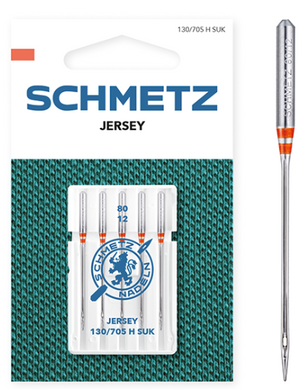 SCHMETZ Jersey Needles, Household Sewing Machine Needles (5pc pack)