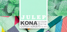 Load image into Gallery viewer, Kona Cotton - Julep (2024 Colour of The Year), per half-yard