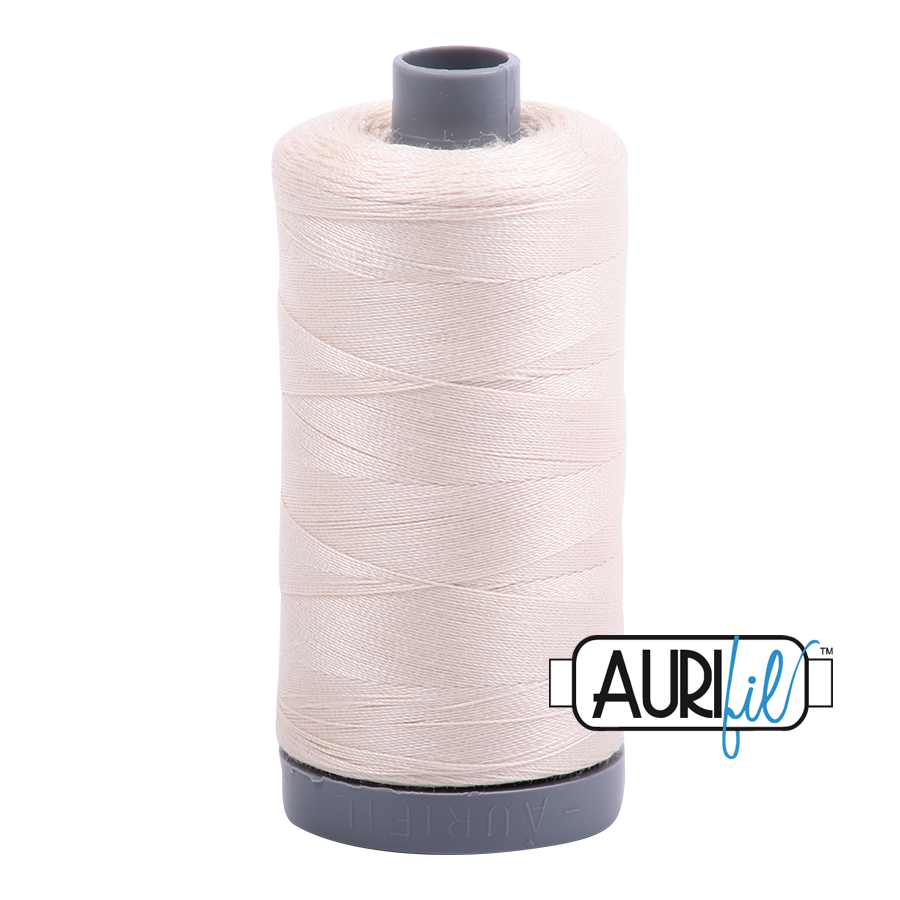 Aurifil 28wt Thread - Light Sand #2000