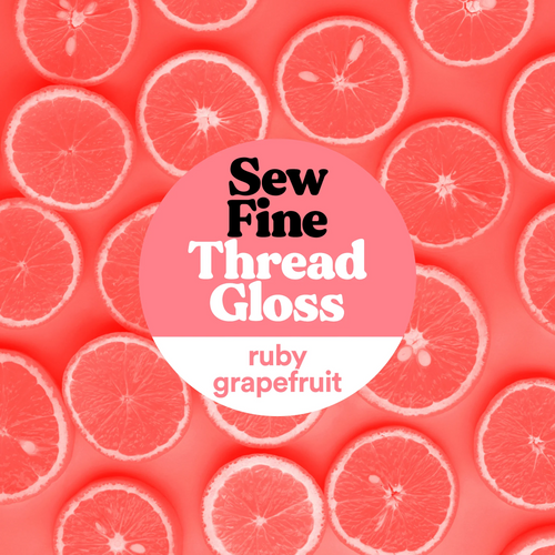 Sew Fine Thread Gloss, Ruby Grapefruit