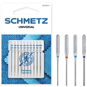 SCHMETZ Universal Needles, Household Sewing Machine Needles (10pc pack)